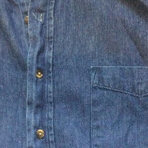 George Blue Denim ss Shirt XXL lightweight